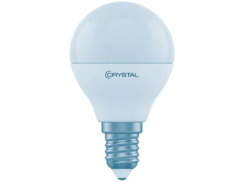 Лампа светодиодная шар Crystal Gold Led G45-010 G45 4W цоколь-Е14-маленький, холодный белый свет