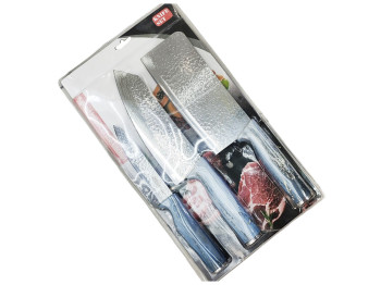 Набор кухонных ножей Space gold, 20,5х36,5см (цена за набор 3предмета )