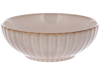 Піала керамічна Daisy, D17см, колір - бежевий