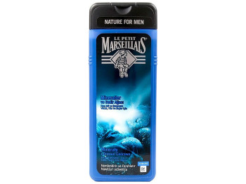 Гель-шампунь для мужчин Le Petit Marseillais, Кедр и минералы 3в1, 400мл