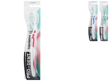 Щетка зубная Pro Dent Interdental, средняя жесткость