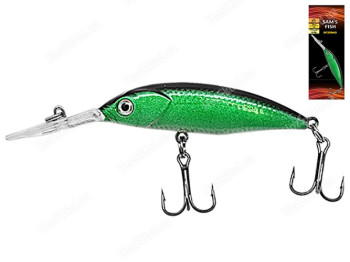 Воблер Sam's fish 1м глубина, 8см