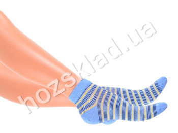 Носки женские демисезонные 329 р.21-23 (35-37р.) (цвет голубой 0207) Дюна