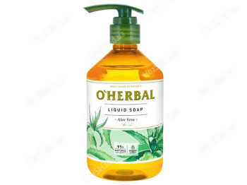 Мыло жидкое O’Herbal с экстрактом алоэ вера 500мл