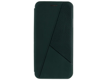 Чехол-книжка кожа Twist для Xiaomi Poco F3 Цвет 3, Green