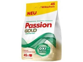 Пральний порошок Passion Gold Universal, 2,7 кг