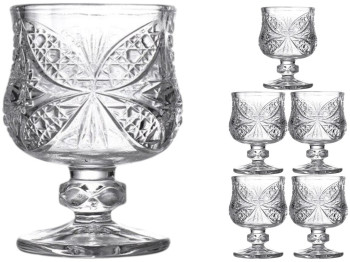 Чарка Old Style, скло, 50мл, колір прозорий (ціна за набір 6шт)