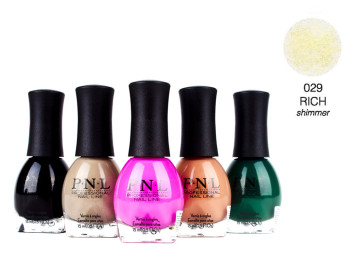 Лак для ногтей P.N.L №029 RICH Shimmer 15мл