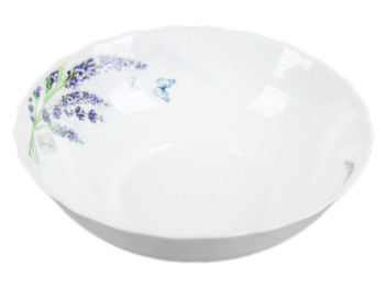 Салатник стеклокерамический "Лаванда" (1065) 8" 20см