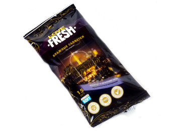Вологі серветки Love Fresh "Французький аромат" 15шт