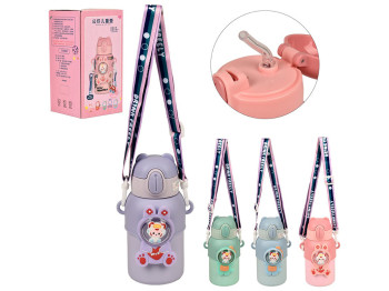 Термос-поїлка дитячий, з трубочкою, 500мл