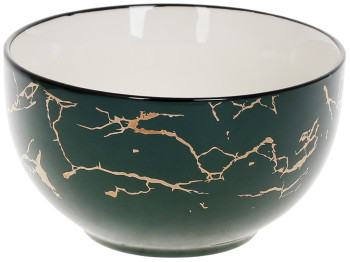 Піала Green Marble, 700мл, колір - темно-зелений мармур