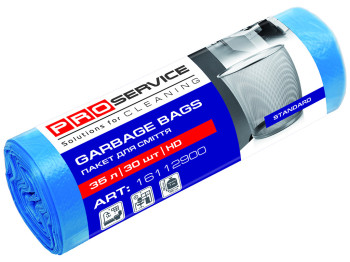 Пакеты для мусора PRO service Standard синие 35л 30шт 16112900