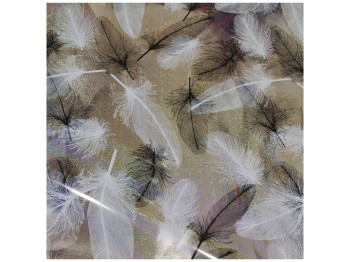 Клеенка жидкое стекло Laser, с голографическим рисунком, ПВХ, 0,6ммх0,6мх20м (цена за рулон)