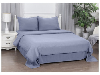 Комплект постельного белья SOHO, DK Grey, полиэстер, двуспальный 180×220 см