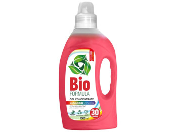 Гель для стирки Bio Formula Colored Rainbow, для цветного белья, концентрат, 30 циклов, 1л