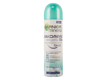 Дезодорант-антиперспирант спрей Garnier Mineral "Максимальная защита 72 часа" для тела 150мл