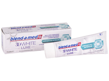 Зубна паста Blend-a-med 3D White Luxe Досконалість інтенсив 75мл