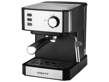 Кофеварка Sokany, 1,5л, 850Вт