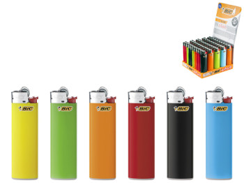 Зажигалка Bic "Ассорти" slim (цена за 1 шт)