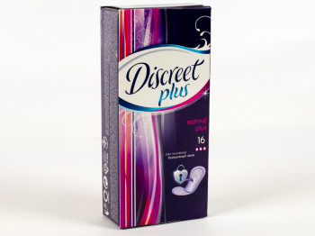 Прокладки ежедневные Discreet Plus "Normal Plus" 16шт 3капли