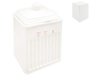 Банка для чаю Tower керамічна 11х9,5х17см 800мл