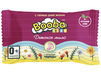 Мило туалетне тверде дитяче Booba "З екстрактом череди" (0 +) 70г