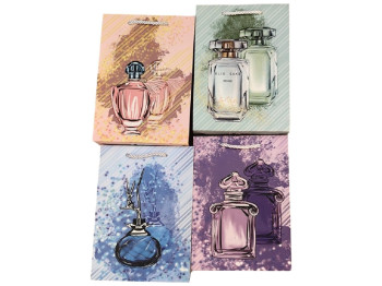 Пакет подарочный бумажный S Perfume, 17х24х8см