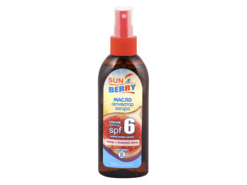 Масло активатор загара "Sun Berry" Инжир и Оливковое масло150 мл