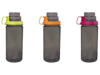 Пляшка для води Herevin Grey Combine Colour, зі стаканом, 1,46л, 8699038093942