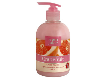 Крем-мило рідке Fresh Juice із зволожуючим молочком "Grapefruit" грейпфрут 460мл