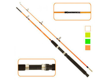 Спінінг штекерний короповий склопластик Sams Fish "Crocodil ECONOM" 2.1м 100-250г 2к