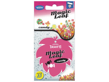 Ароматизатор cухой листик Tasotti "Magic Leaf" Candy конфетный