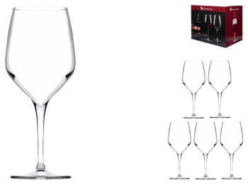 Набор бокалов для красного вина Pasabahce Napa, 470мл, стекло, цвет прозрачный (цена за 6шт)