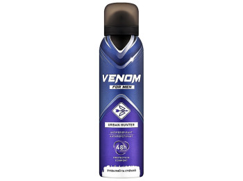 Дезод-антиперспірант Venom for men Urban Hunter, 150мл