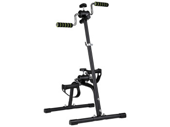 Тренажер реабилитационный для рук и ног, складной, металл, регулировка высоты 75–100см, цвет черный