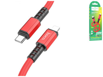 Кабель USB Hoco X85 PD Type-C to Lightning, Красный