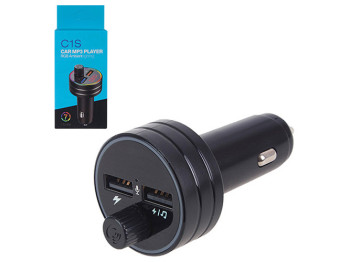 Модулятор FM 5в1 C1S 12-24v Bluetooth