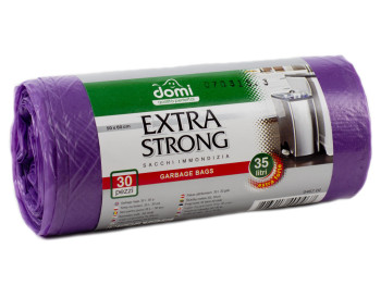 Пакети для сміття 35л "Domi" Extra Strong 30шт