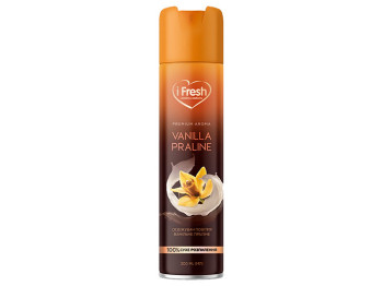 Освіжувач повітря iFresh Vanilla Praline сухе розпилення, з ароматом ванілі 300мл