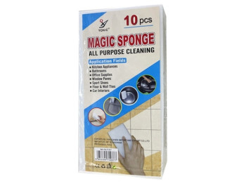 Меламінові губки, 3x6x9см (ціна за упаковку 10шт)