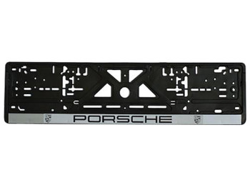 Рамка номера пластикова PORSCHE