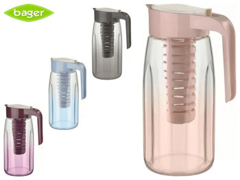 Глечик 1шт BAGER FIESTA INFUSER MIX 1,45л 33579