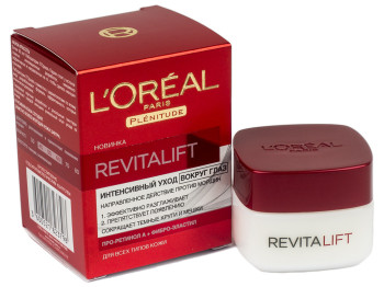 Крем для кожи вокруг глаз LOreal Paris "Revitalift" лифтинг-уход, действие против морщин 15мл