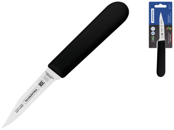 Нож для овощей Tramontina Profissional Master black, 7,6см, 7891112333284