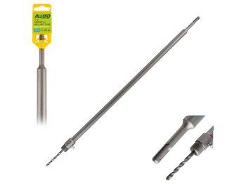 Адаптер металлический для корончатого сверла Alloid SDS-plus, 600мм, цвет серый