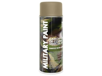 Краска аэрозольная Deco Color Military Paint, desert storm, буря в пустыни, 400