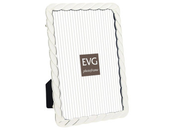 Фоторамка 10×15 см EVG, Onix Z04 White, металл, 11,3×16,5×1,5 см 6900071192373