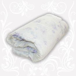Ковдра труба тик 200x220см 50% пуху 50% пера Homefort