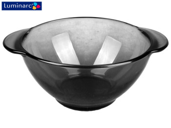Бульонница с ушками Luminarc "Graphite" дымчатая 560мл 18x14x7см 48904/N9510/98961
